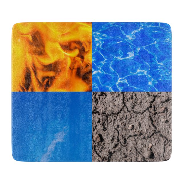 Four Elements Cutting Board (Front)