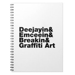 Four Elements of Hip Hop Notebook