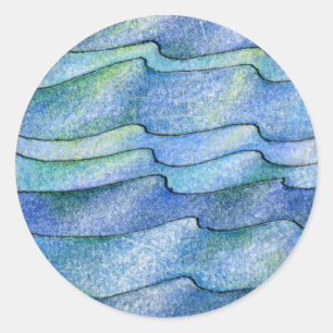 Four Elements Water Classic Round Sticker