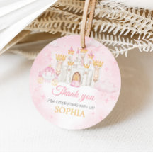 Four Ever a Princess Birthday Party Round