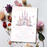 Four Ever Princess Birthday Fairytale Castle Girls