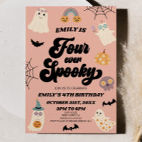 Four Ever Spooky Fourth 4th Birthday Party