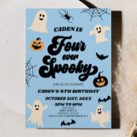 Four Ever Spooky Fourth 4th Birthday Party