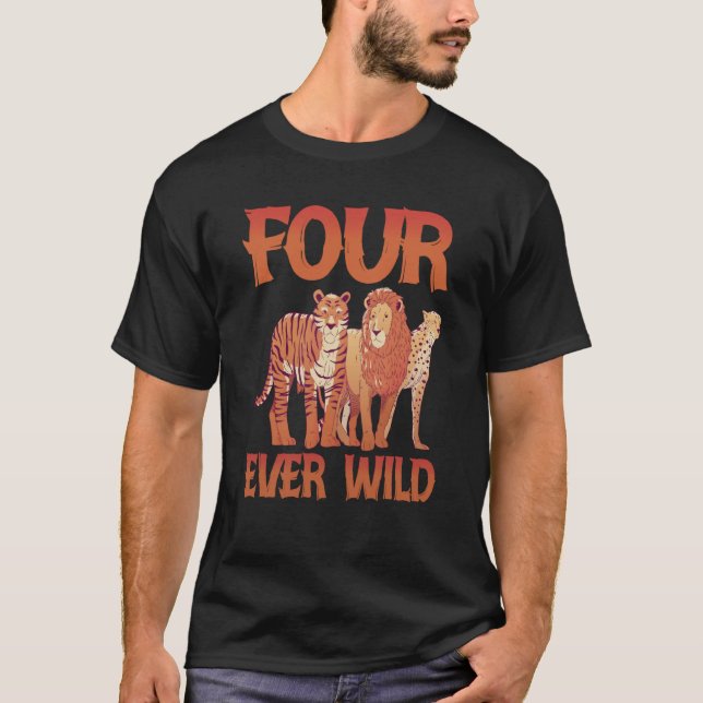 Four Ever Wild  Swea T-Shirt (Front)