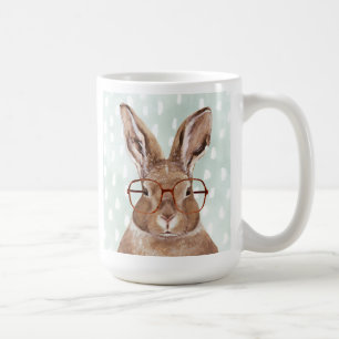 Four-Eyed Forester Bunny Rabbit Coffee Mug