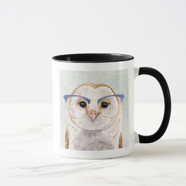 Four-Eyed Forester | Wise Owl Mug (Right)
