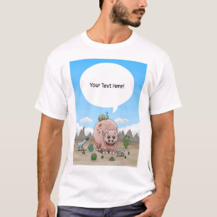 Four Fantasy Dinosaurs T-Shirt