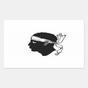 FOUR Flag of Corsica Sticker