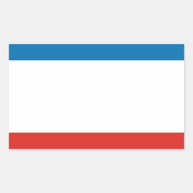 FOUR Flag of Crimea Sticker (Front)