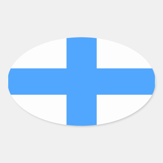FOUR Flag of Marseille Oval Sticker (Front)