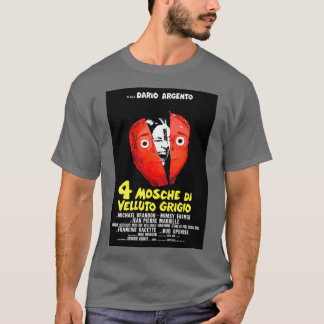 Four Flies on Gray Velvet 1972 Dario Argento  T-Shirt