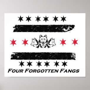Four Forgotten Fangs - Army Poster