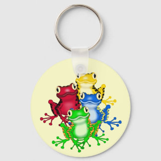 Four Frogs Tshirts and Gifts Keychain