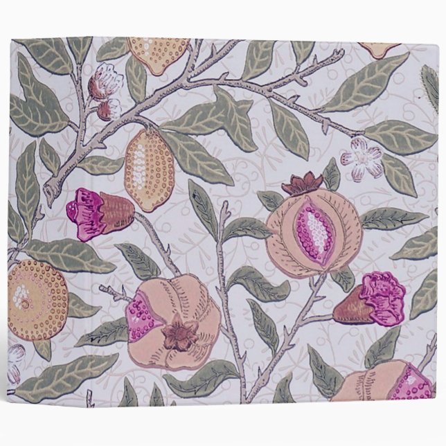 Four Fruit, William Morris Binder (Front/Spine)