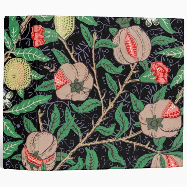 Four Fruit, William Morris Binder (Front/Spine)