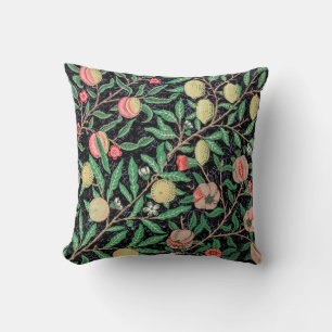 Four Fruit, William Morris Throw Pillow