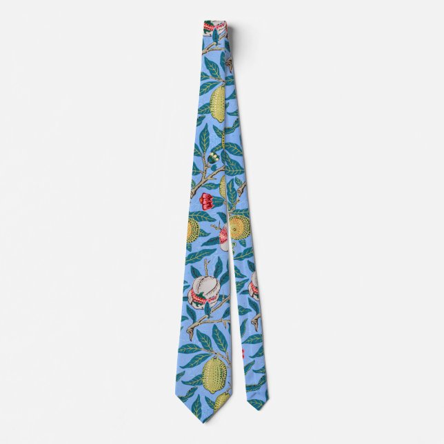 Four Fruit, William Morris Tie (Front)