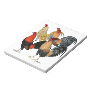 Four Gamecocks Notepad