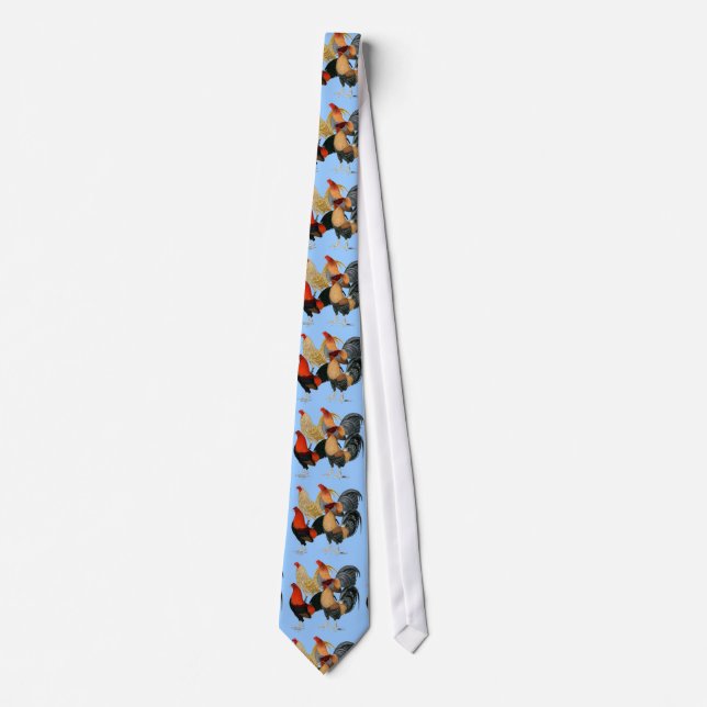 Four Gamecocks Tie (Front)