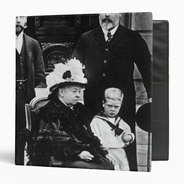 Four Generations of Victorian Royalty Binder (Front/Inside)