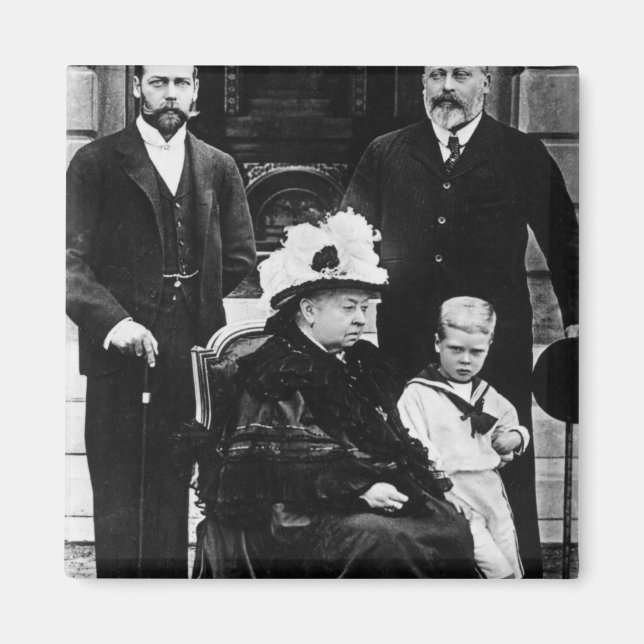 Four Generations of Victorian Royalty Magnet (Front)