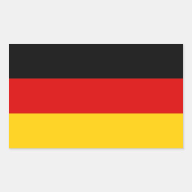 FOUR Germany Tricolor Sticker (Front)