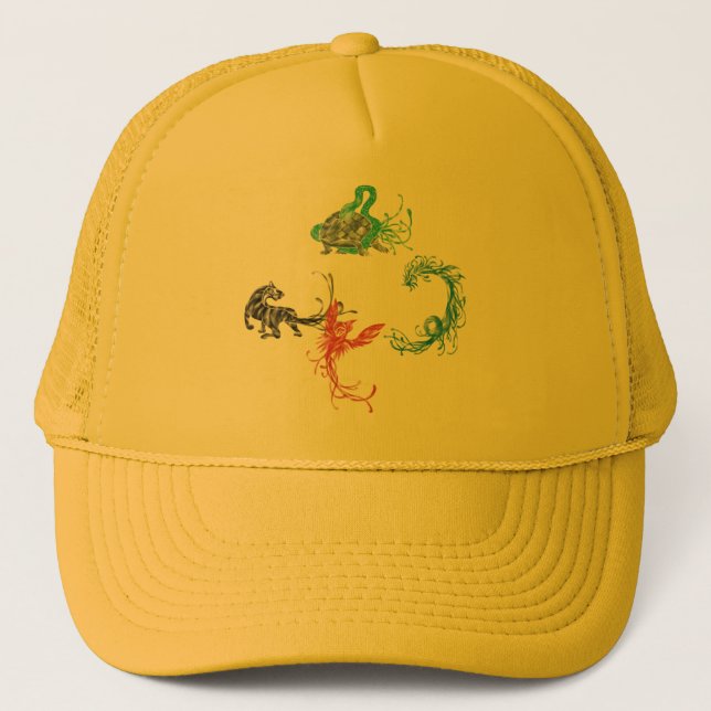 Four Gods Trucker Hat (Front)