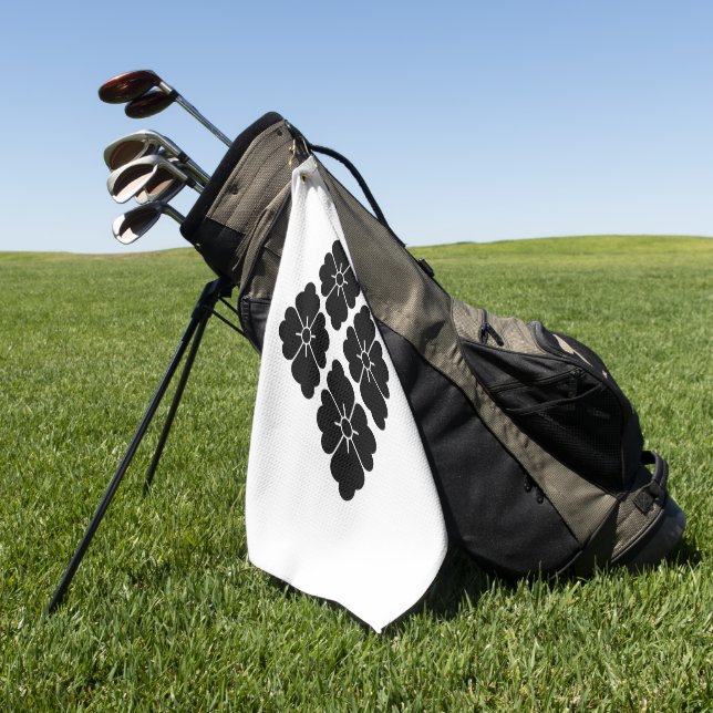 FOUR HANABISHI GOLF TOWEL (Green)