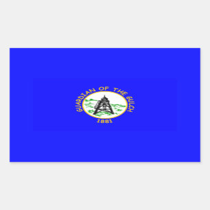 FOUR Helena, Montana Flag Sticker