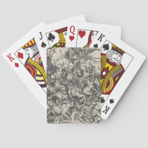 Four Horsemen of the Apocalypse by Durer Playing Cards