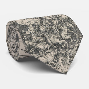 Four Horsemen of the Apocalypse by Durer Tie