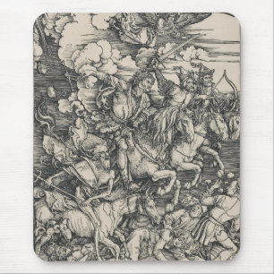 Four Horsemen of the Apocalypse Durer Mouse Pad