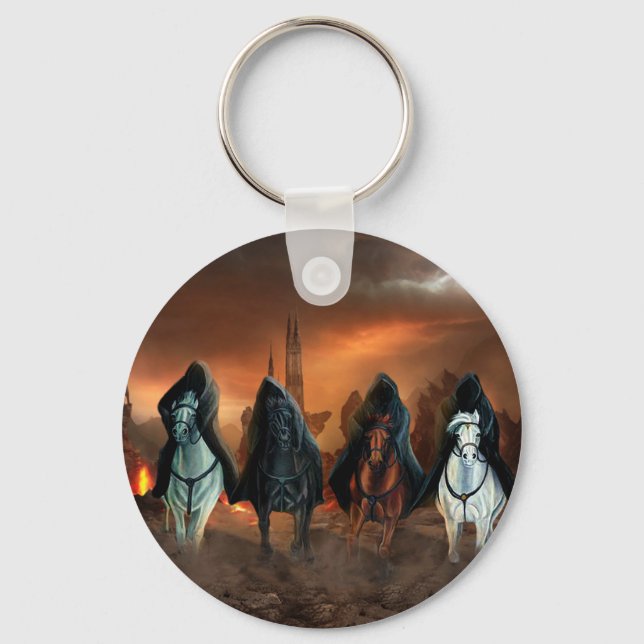 Four Horsemen Of The Apocalypse Keychain (Front)
