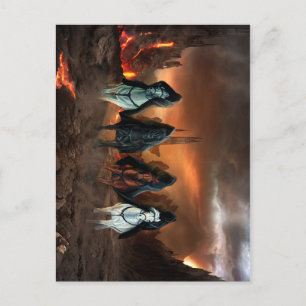 Four Horsemen Of The Apocalypse Postcard