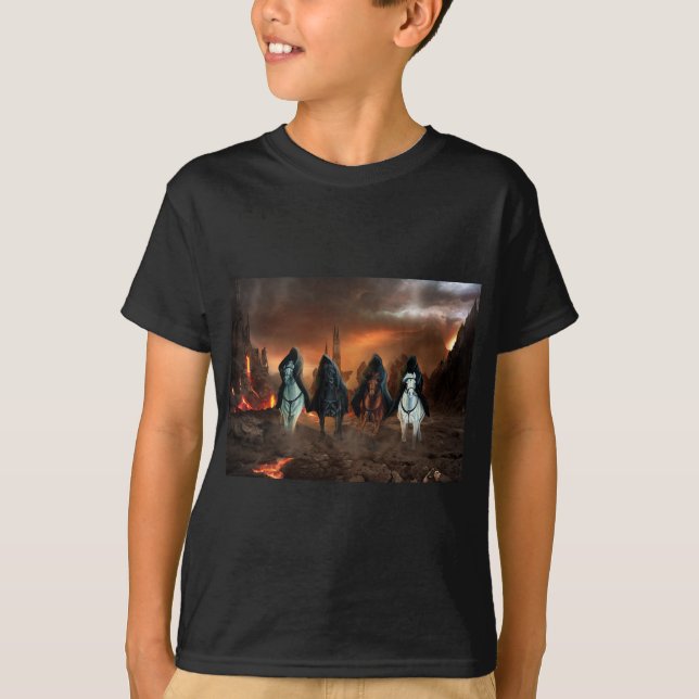 Four Horsemen Of The Apocalypse T-Shirt (Front)