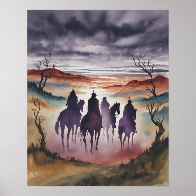 Four Horsemen Poster (Front)