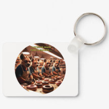 Four Hyenas Walk Into A Bakery...