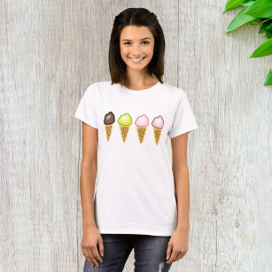 Four Ice Creams T-Shirt