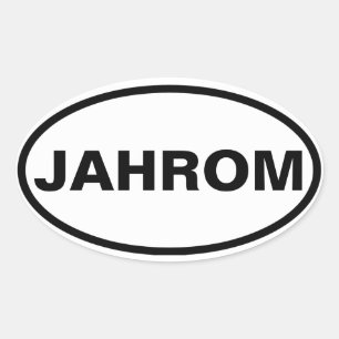 FOUR Jahrom Oval Sticker
