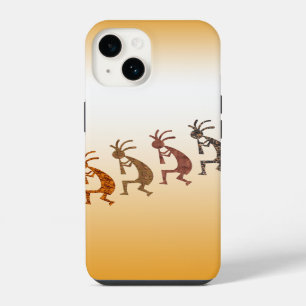 Four Kokopelli iPhone 14 Case