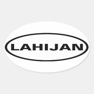 FOUR Lahijan Oval Sticker