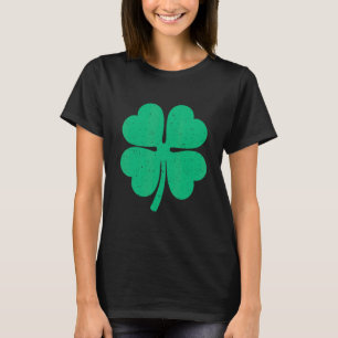 Four Leaf C Lucky Shamrock Irish St Patrick's Day  T-Shirt