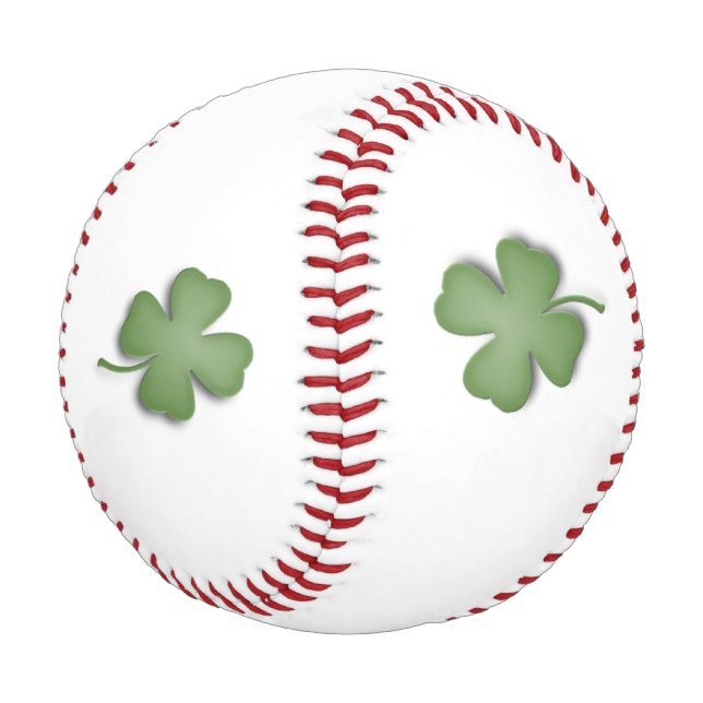 Four Leaf Clover Baseball (Angled)