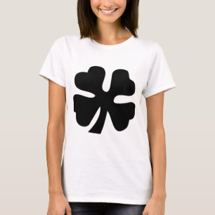 Four Leaf Clover - Black T-Shirt