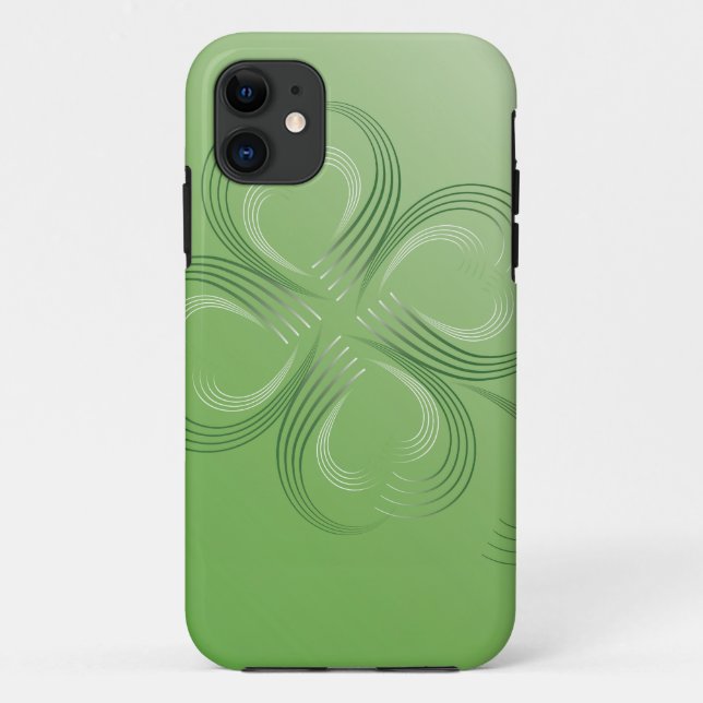 Four Leaf Clover Case-Mate iPhone Case (Back)