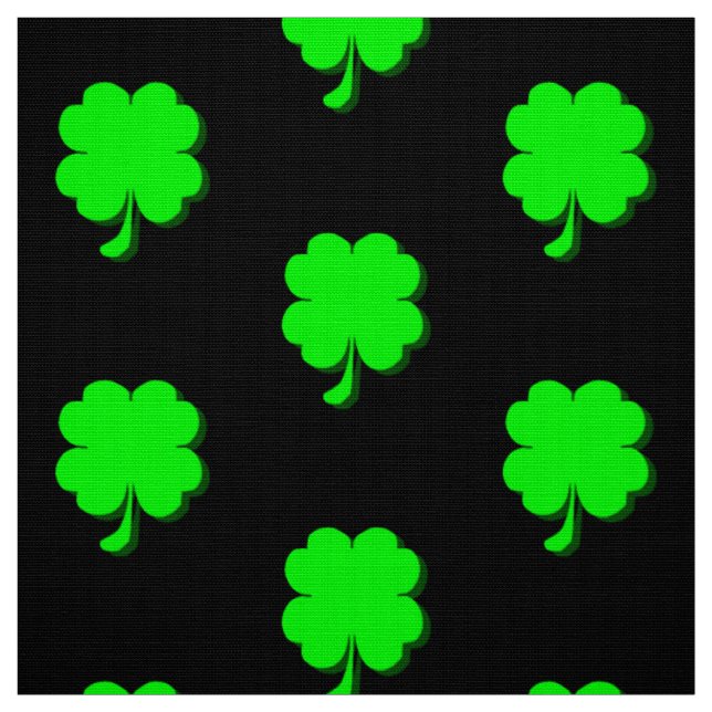 FOUR LEAF CLOVER fabric (Swatch)