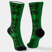 Four-leaf Clover Heart modern St Patrick's Day