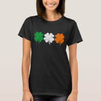 Four Leaf Clover Irish Flag 