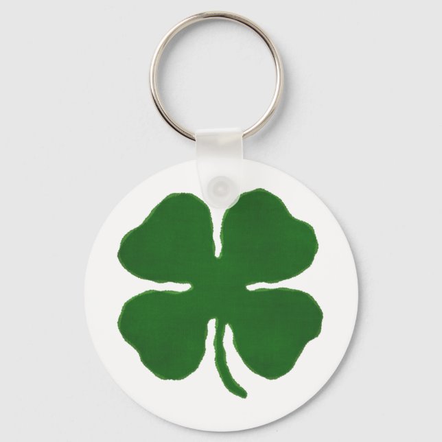 four leaf clover keychain (Front)