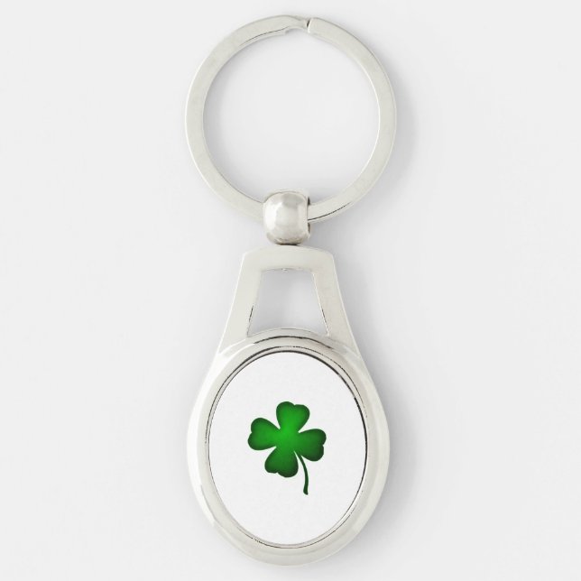 Four Leaf Clover Keychain (Front)
